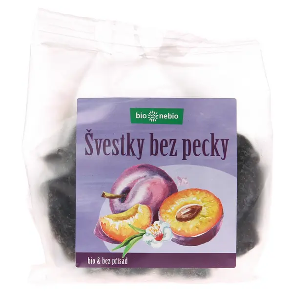 BIO NEBIO Sušené švestky vypeckované BIO 150 g