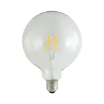 Žárovka Filament LED E27 4W G125 bílá teplá TRIXLINE P484