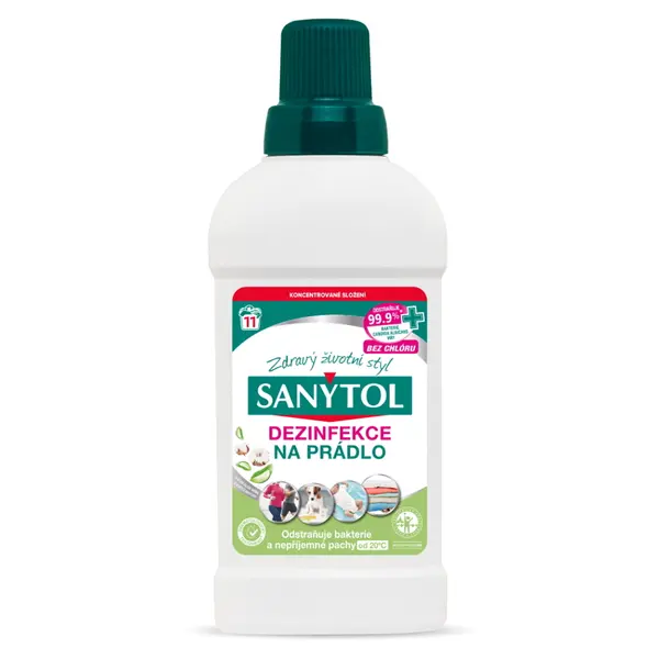 SANYTOL Dezinfekce na prádlo Aloe Vera 500 ml