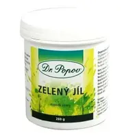 DR. POPOV Zelený jíl prášek 280 g