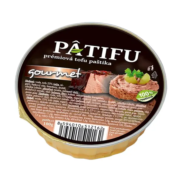 PATIFU Alternativa paštiky gourmet 100 g