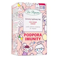 DR. POPOV Dětský bylinný čaj podpora imunity 20 x 1.5 g
