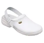 SANTÉ Bílý pantofel s chráněnou špičkou, Velikost obuvi: 39