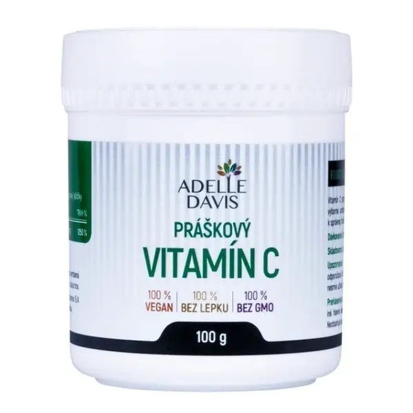 ADELLE DAVIS Vitamín C práškový 100 g