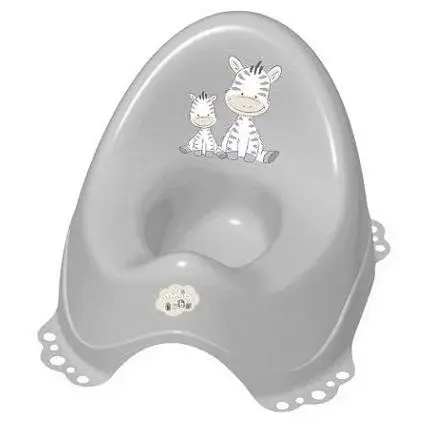 MALTEX Nočník protiskluzový s melodií zebra grey