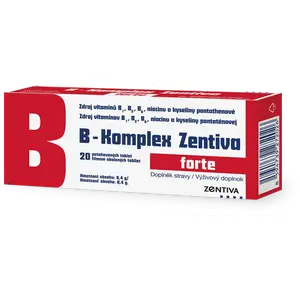 ZENTIVA B-komplex forte 20 potahovaných tablet