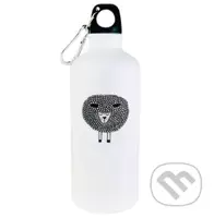 Turistická smaltovaná fľaša Ovečka Huňa