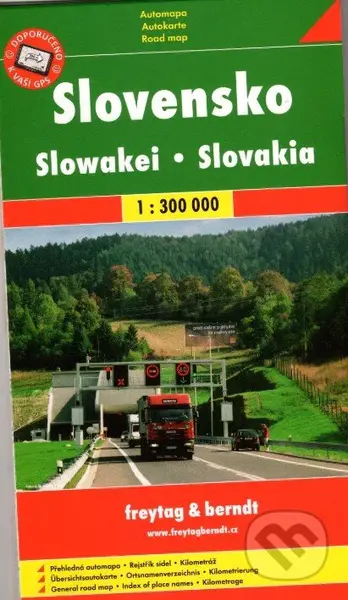 Slovensko/Slowakei/Slovakia 1:300 000 (Platná do konca roka 2019)