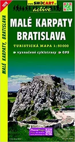 Malé Karpaty, Bratislava 1:50 000 (Turistická mapa 1078)