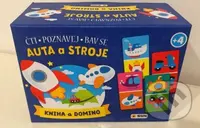 Auta a stroje - čti, poznávej, bav se! (Kniha a Domino)