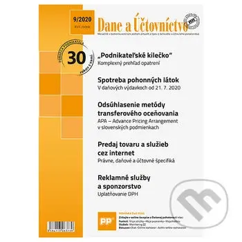 Dane a účtovníctvo 9/2020