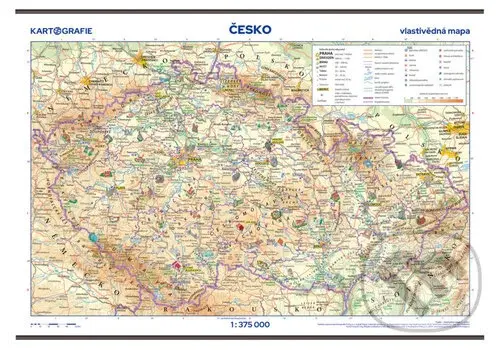Česko Vlastivědná mapa