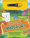 Čarovné dinosaury - kniha z kategorie Omalovánky, vystřihovánky, papír