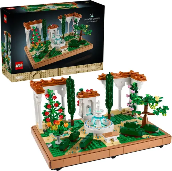 LEGO Záhrada s fontánou 10359