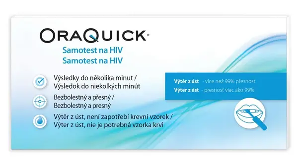 OraQuick Samotest na HIV