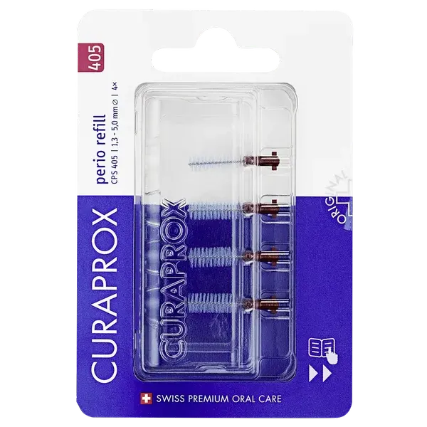 CURAPROX CPS 405 "perio", medzizubné kefky refill