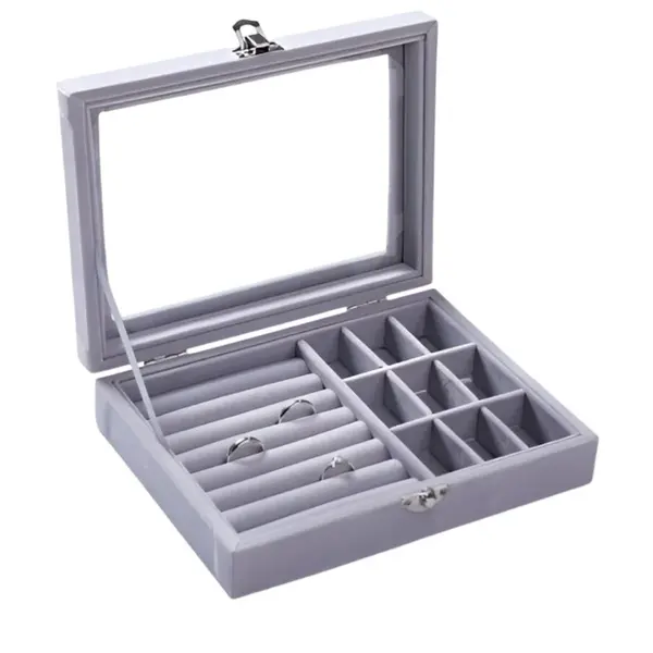 Livefy šperkovnica Charm, sivá