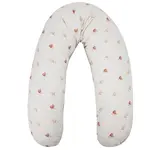 Vankúš na dojčenie velvet Beige Meadow 180cm