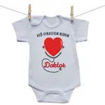 Boodyy Body s krátkym rukávom Keď vyrastiem budem doktor 80 (9-12 mesiacov)