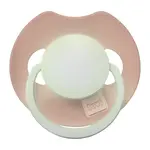LOVI Cumlík svietiaci silikónový dynamický PRIME 0-6m 1ks Blush