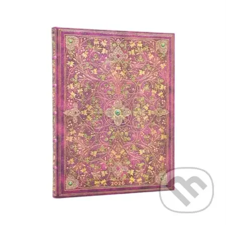 Paperblanks - týždenný diár Diamond Jubilee 2026 (ultra, verso, elastické zatváranie)