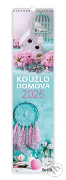 Kouzlo domova 2026 vázanka - nástěnný kalendář