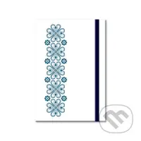 Notes Ornament (linajkovaný, s elastickým zatváraním)