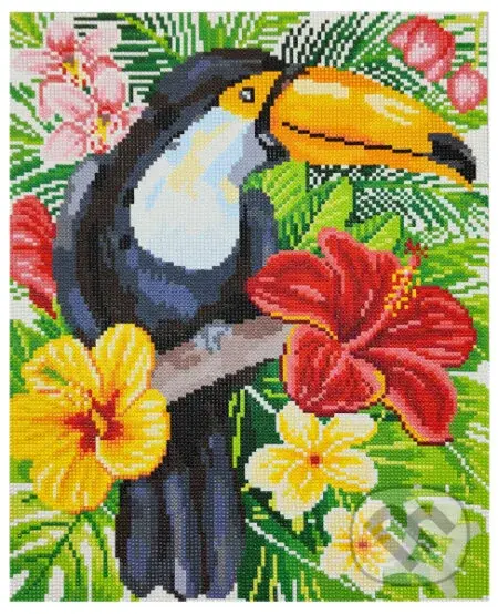 Diamantové malování - Tukan