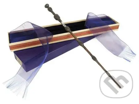 Palička Albusa Dumbledora s krabičkou od Ollivandera