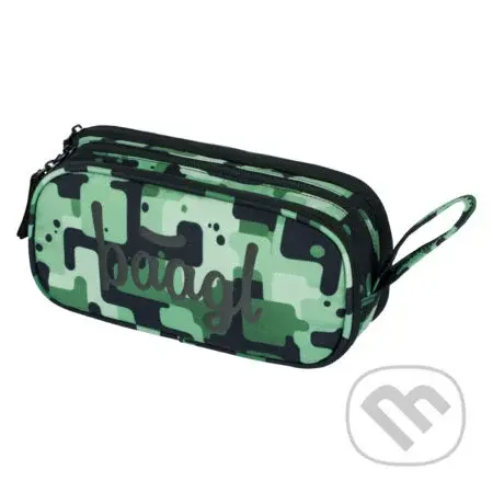 Študentský peračník etui Baagl Green