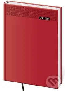 Týdenní diář 2026 B5 Gommato červený