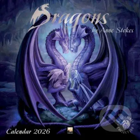 Dragons by Anne Stokes Wall Calendar 2026 (Art Calendar)
