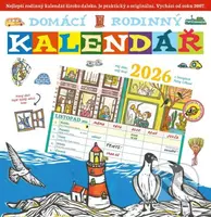 Domácí rodinný kalendář 2026 - Pavla Köpplová, Petra Cífková (ilustrátor)
