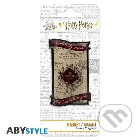 Harry Potter Magnet - Záškodnícka mapa