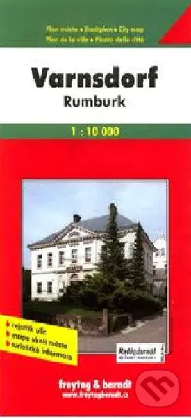 PL Rumburk a Varnsdorf 1:10 000 měkká ob. / plán města