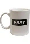 Pray the white cup