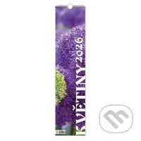 Květiny 2026 - nástěnný kalendář, kravata