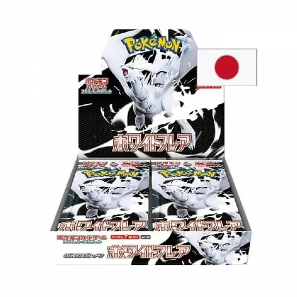 Nintendo Pokémon Scarlet and Violet White Flare Booster Box - japončina