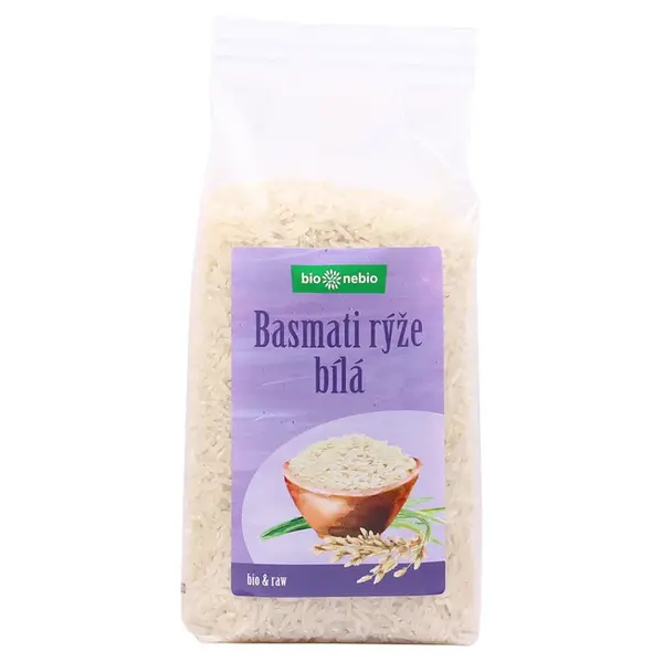 BIO NEBIO Ryža Basmati biela BIO 500 g