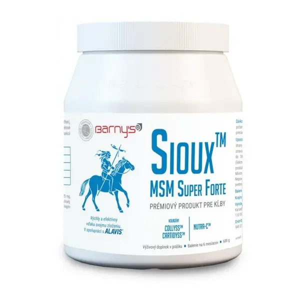 BARNY'S Sioux MSM Super Forte 600 g