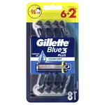 GILLETTE Blue3 holítko 6 + 2 ks