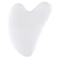 PALSAR7 Masážna doštička Guasha (biely jadeit)