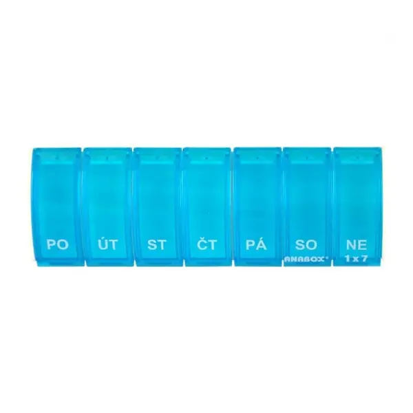 Dávkovač na lieky ANABOX 1x7