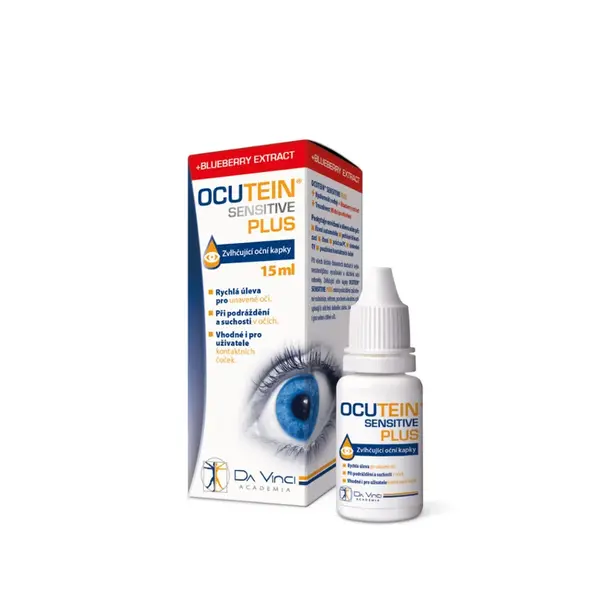 OCUTEIN Sensitive Plus očné kvapky 15 ml