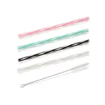 Extra odolné slamky myDRINK, 12 ks, s čistiacou kefkou