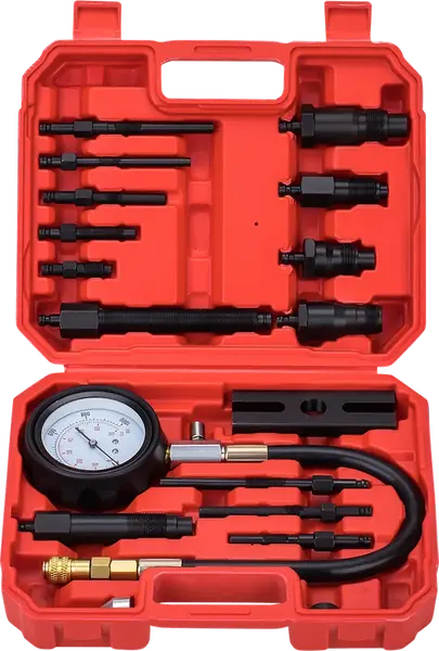 KRAFT&DELE Tester tlaku komprese-diesel 0-70 bar max full KD12516