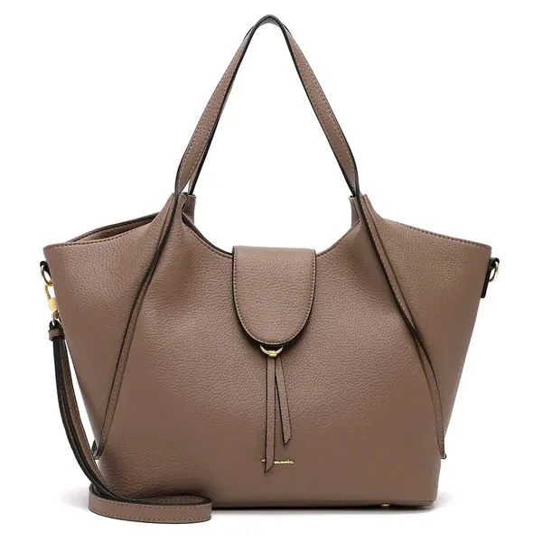 Dámská shopper kabelka Tamaris Manuela - tmavě béžová