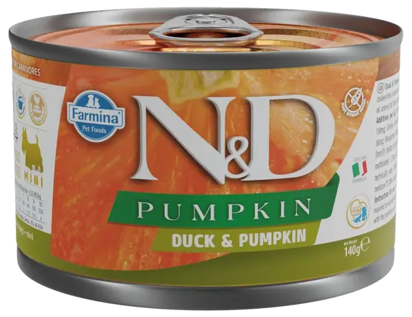 Konzerva N&D Pumpkin Duck 140g