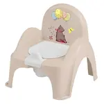 Tega Baby Nočník/židlička Medvídek - šedý