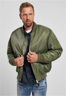 MA1 Bomber Jacket olivová